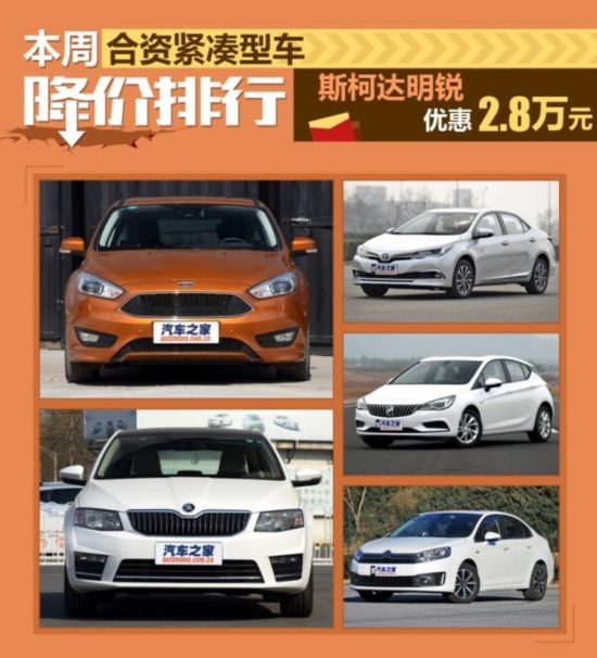 紧凑型车质量排行榜